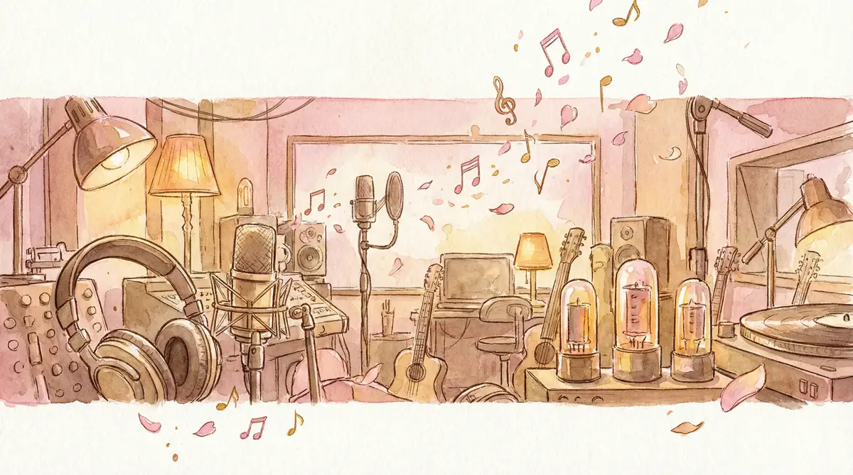 女性向纯爱 广播剧 - 录音室温暖氛围